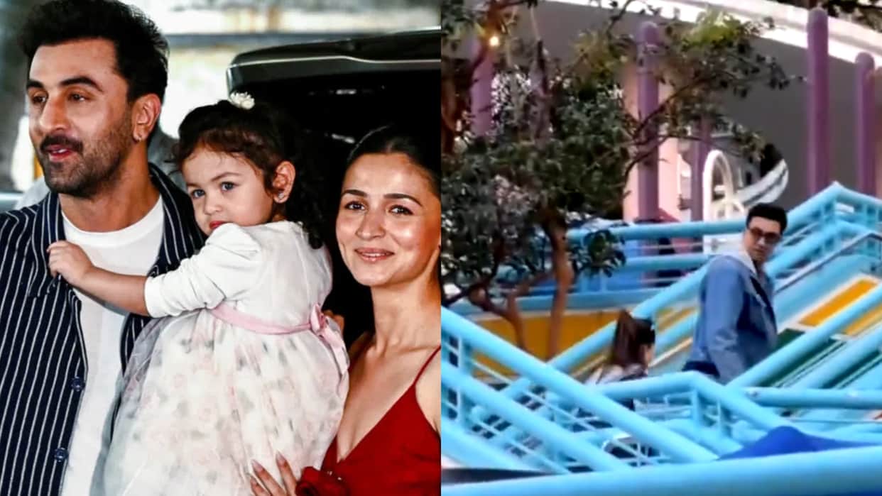 Alia Bhatt And Ranbir Kapoor With Daughter Raha Enjoy Vacation In Hongkong