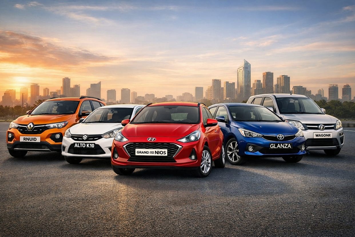 Top 5 Low-Maintenance Hatchback Cars with Annual Service Cost Under ₹5,000