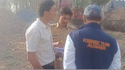 Lover commits suicide after misdeed  and murder his girlfriend in aligarh