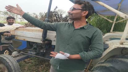 Leopard Enters Farmhouse in Tikunia Area of lakhimpur kheri