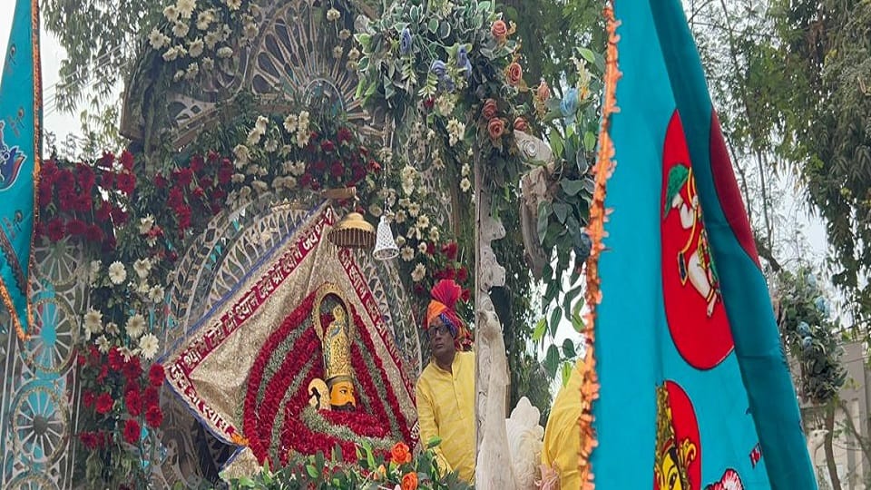 Nishan Yatra of Khatu Shyam in Aligarh