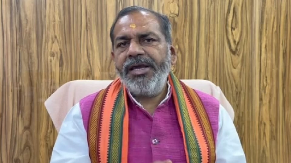 Meerut: Sunil Bharala writes to the Chief Minister to save Sanskrit, calls for making it mandatory
