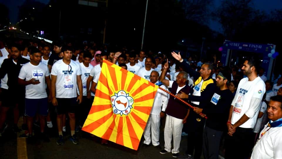 Run and Ride Walk and Cycle Rally from Sukhna Lake Chandigarh