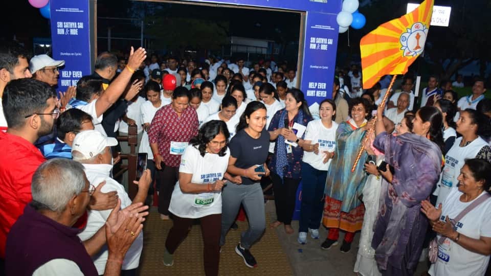 Run and Ride Walk and Cycle Rally from Sukhna Lake Chandigarh