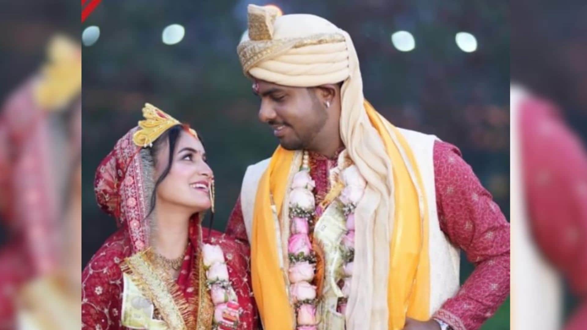 Who is Yash Dayal wife Shweta Pundir see latest photos with sindoor and chuda