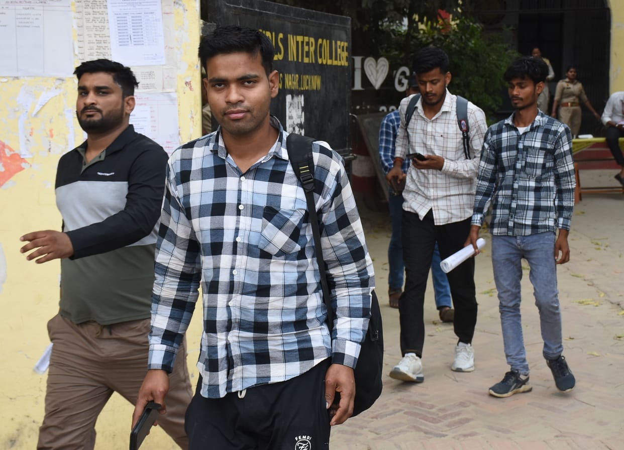 UP SI Exam: 10.77 lakh candidates appeared for SI recruitment exam, four including solver arrested