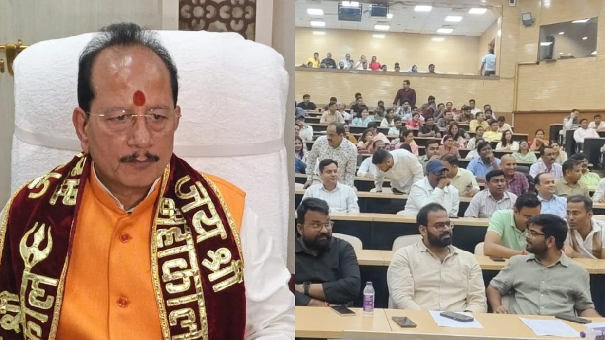 Vijay Sinha warned action against those threatening officers patna Bihar news bjp party