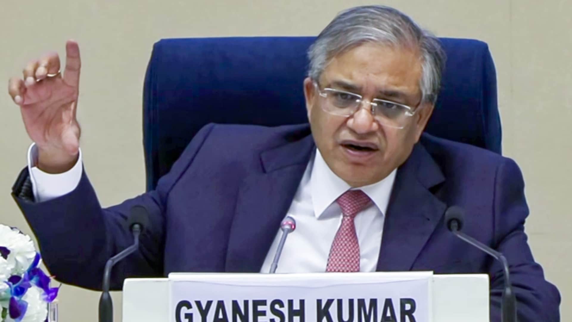 मुख्य चुनाव आयुक्त ज्ञानेश कुमार