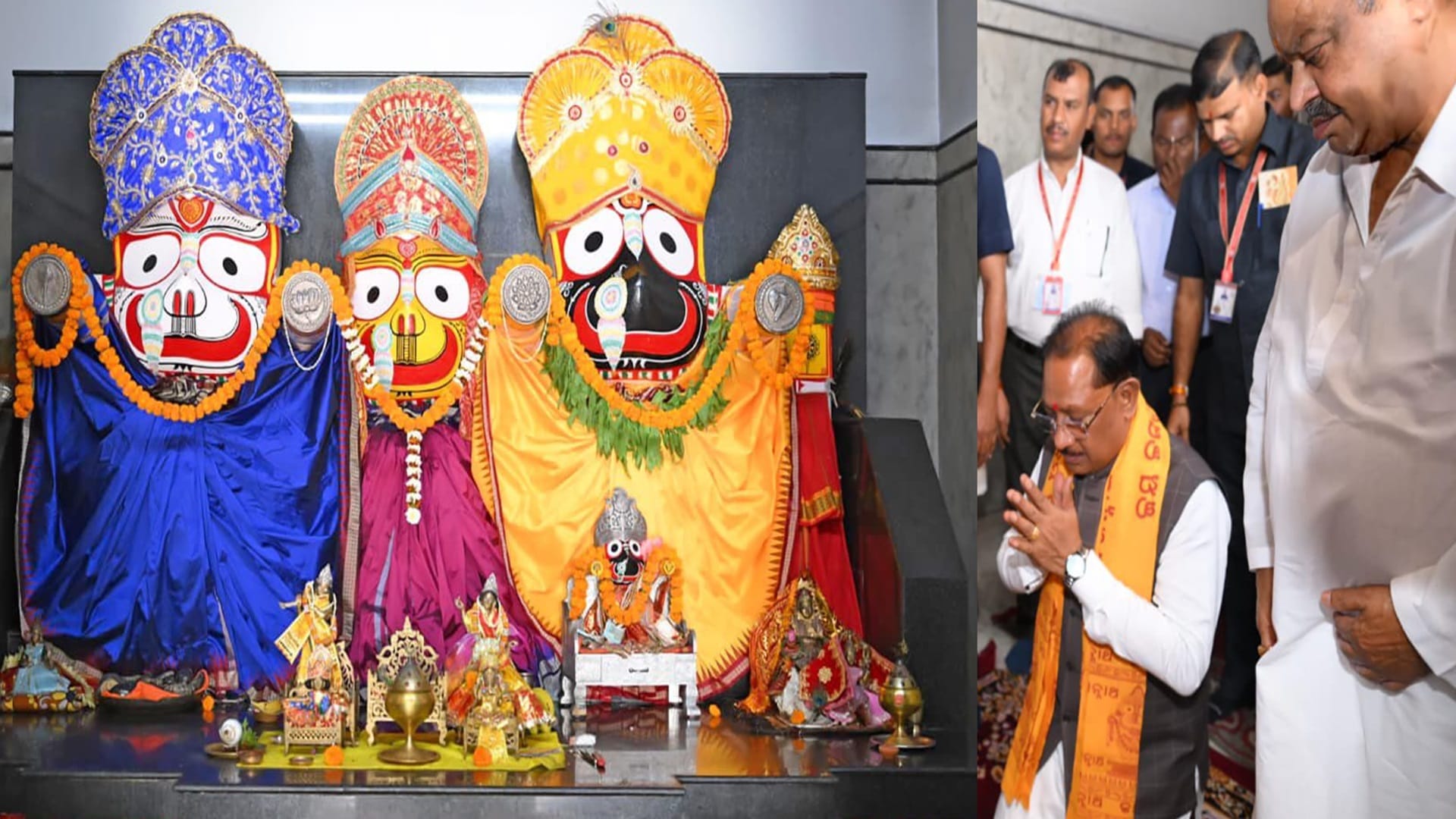 महाप्रभु जगन्नाथ की शरण में विष्णुदेव साय