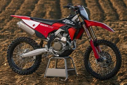 Ducati Desmo450 MX Launched in India at ₹17.23 Lakh