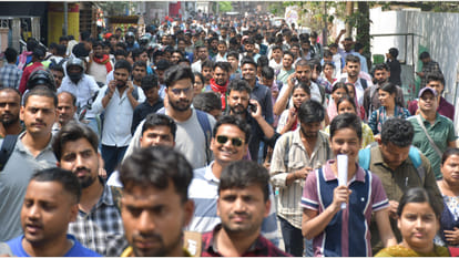 The examination conducted by UPPRPB was completed in Gorakhpur