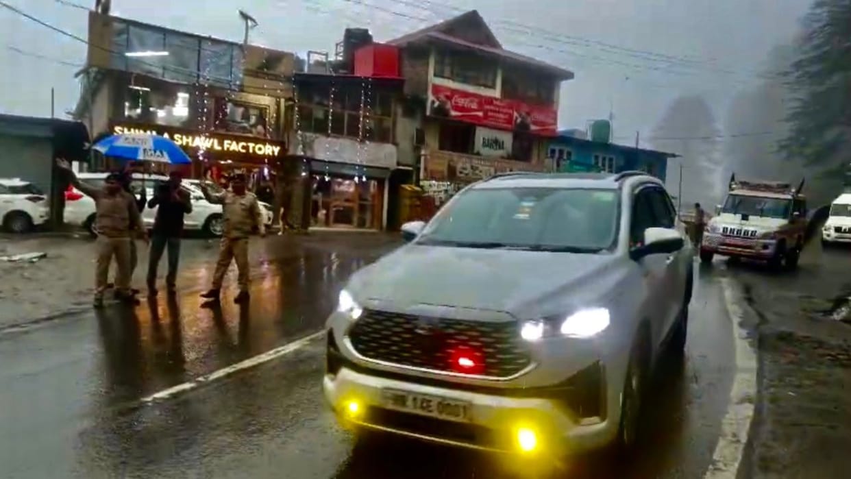 Haryana Congress MLAs Arrive in Kasauli as Weather Deteriorates Lunch with CM Sukhu Shimla
