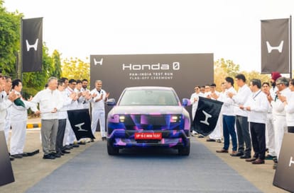 Honda Cancels 0 Series EV SUV and Sedan Ahead of Production Honda 0 Alpha electric SUV testing begins in India