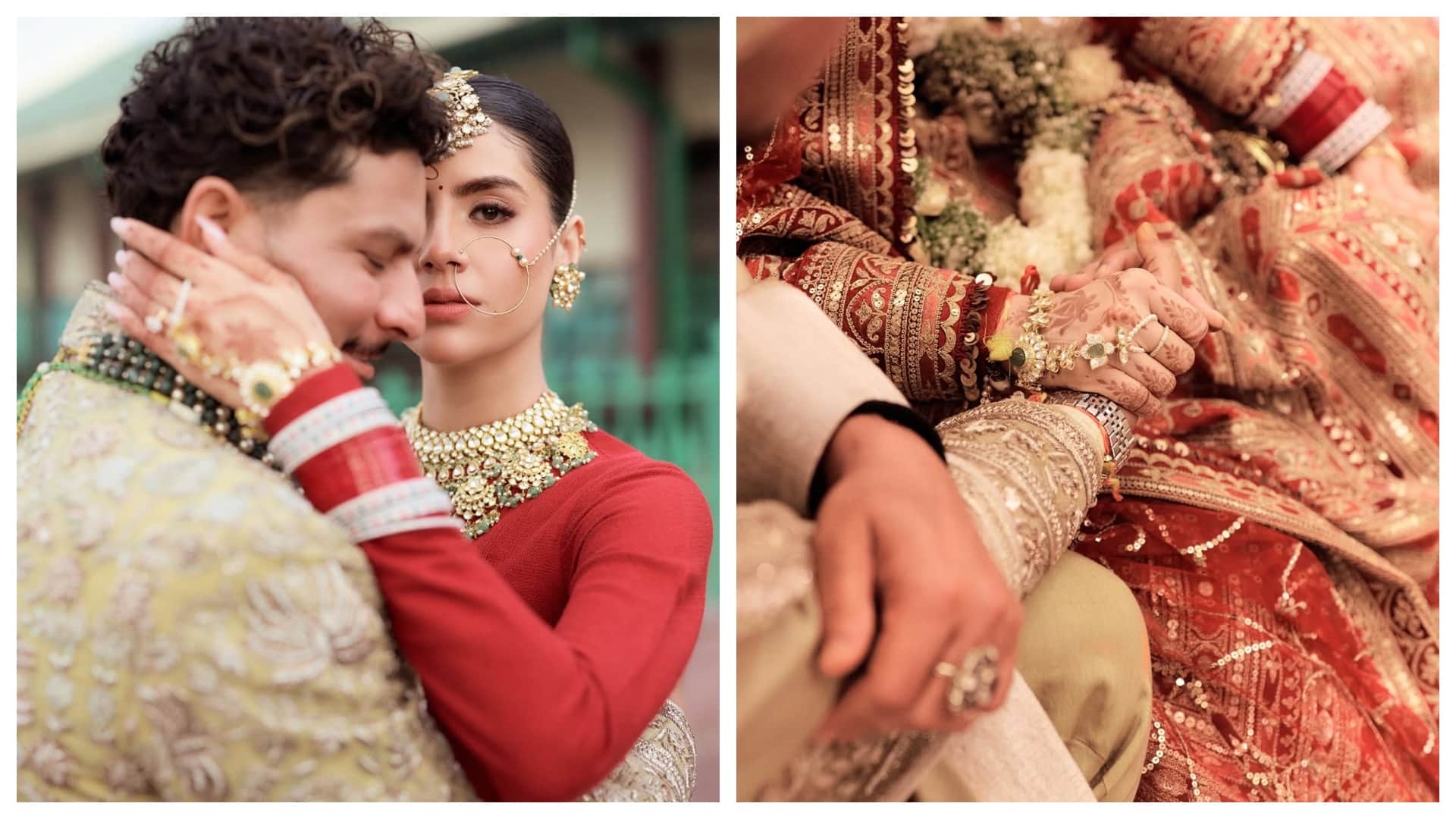 Indian cricket team spinner Kuldeep Yadav shared a heartfelt post after tying the knot with Vanshika Chaddha