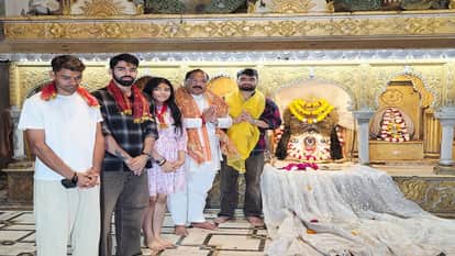 Cricketer Rinku Singh arrives in Vrindavan after winning World Cup