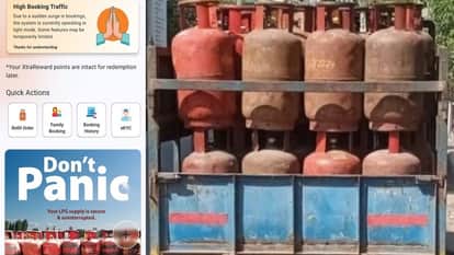 LPG Crisis Relief news regarding gas booking WhatsApp number Book cylinders instantly through app