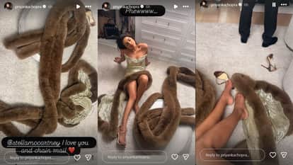 Priyanka Chopra shares photos after oscar award 2026 looks very tired