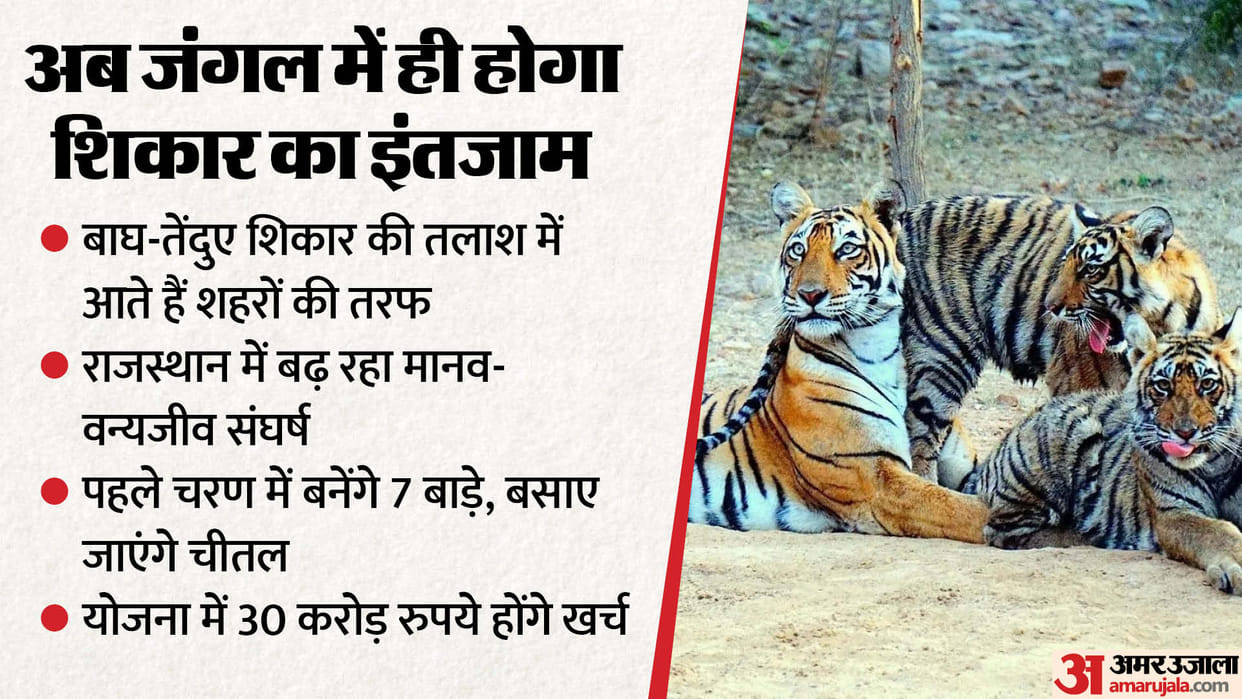 Rajasthan to launch 7 prey base augmentation centres to reduce human–wildlife conflict