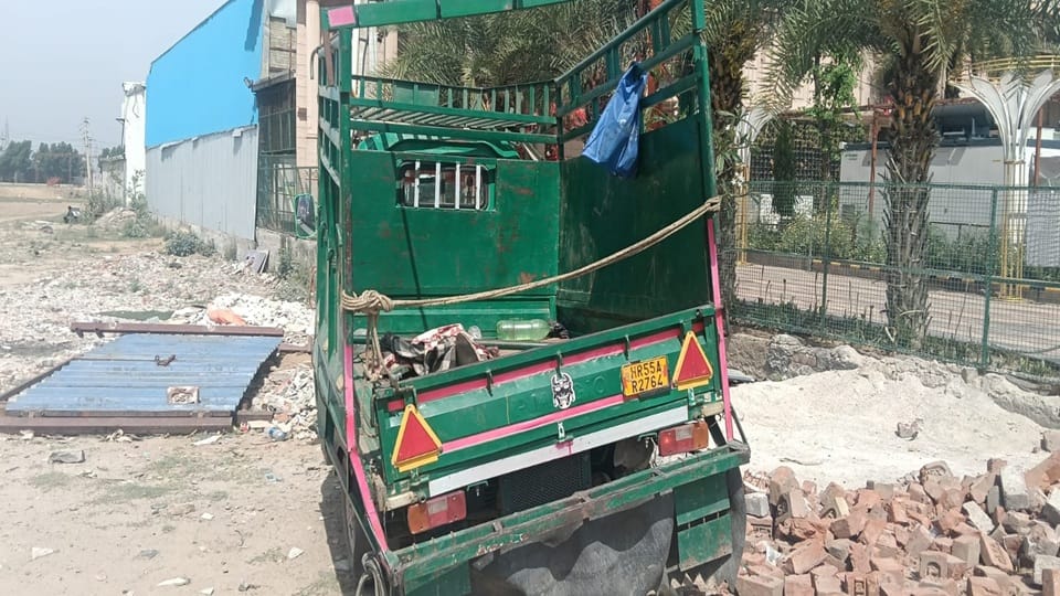One person died and four were injured in a road accident