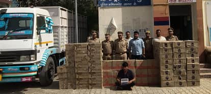 Liquor Worth 87 lakh Hidden in Chili Sacks and Generator Box