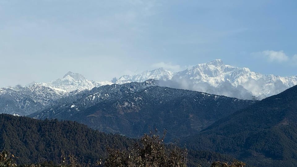 Chakrata high peaks received snowfall in March after seven years Uttarakhand snowfall