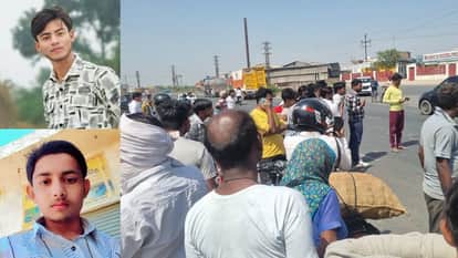 road accident Three friends going for Eid shopping were run over by truck two died