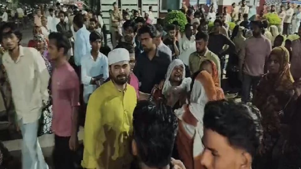 young man returned after namaz stabbed to death