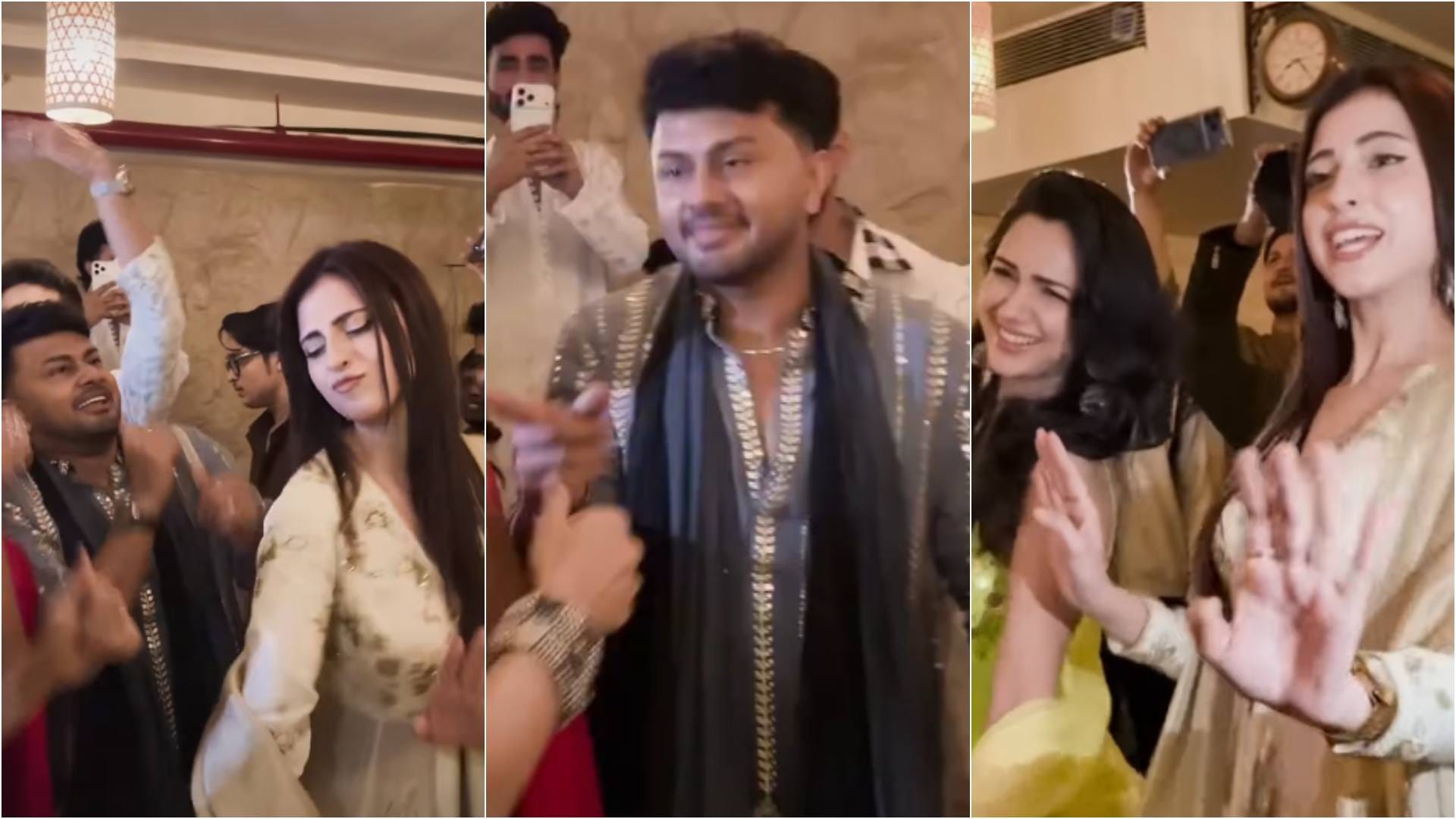 Farrhana to Abhishek bajaj at Bigg Boss 19 squad reunites at Awez Darbar Birthday celebration and Iftar party