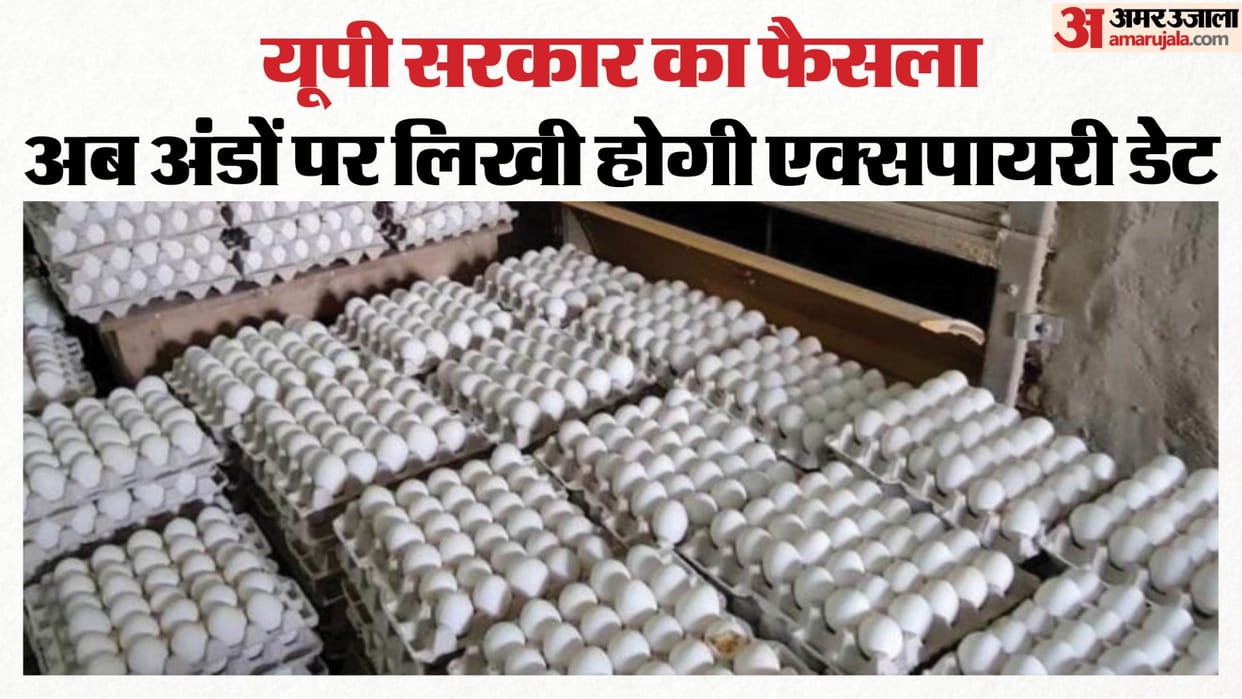 UP: Old eggs will no longer be sold in the state, with expiry dates written on them; traders have agreed.