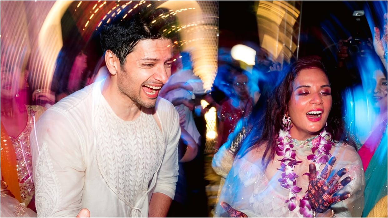 ali fazal Shares Love Note For actress Wife Richa Chadha on wedding anniversary With Romantic Photos