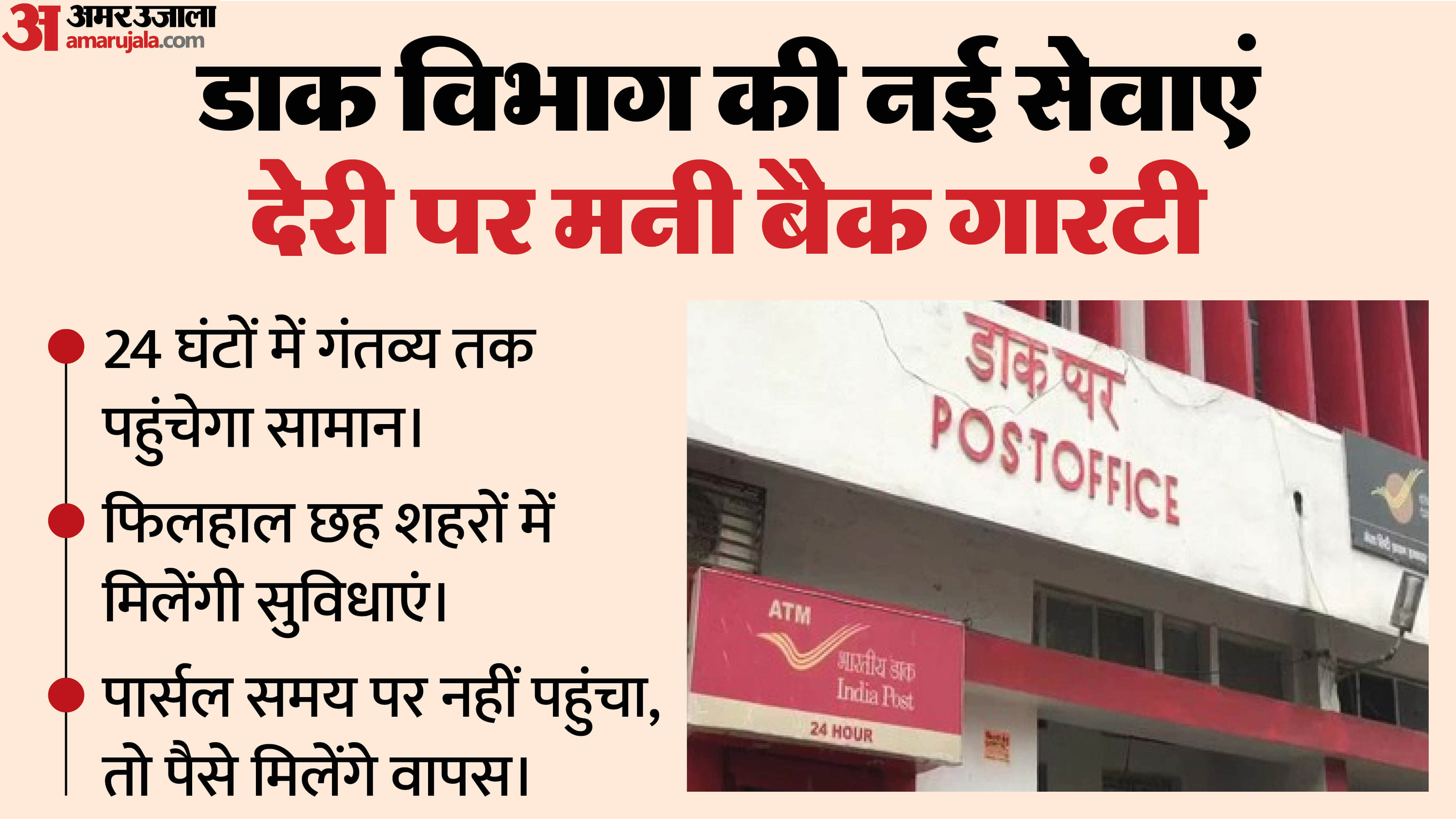 डाक विभाग ने शुरु की नई सेवाएं