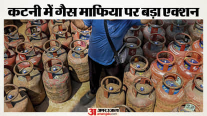 Katni Gas Racket Illegal LPG Racket Busted in MP 22 Cylinders Seized in Home-Run Operation