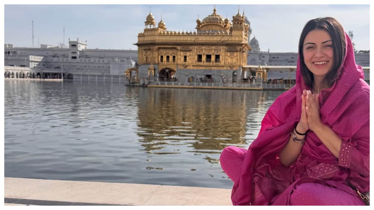 After Divorce With Sohael Khaturiya Hansika Motwani Visits Golden Temple Shares Photos