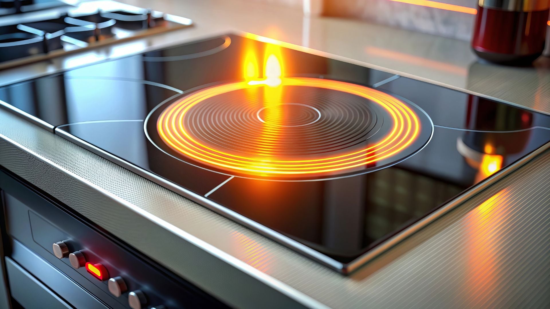 why induction stove takes less time to cook food than infrared reasons