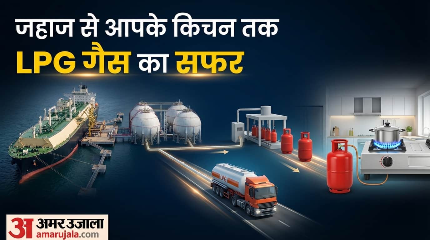 जहाज में आने के बाद कैसे आपकी रसोई तक पहुंचती है एलपीजी गैस?