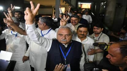 Rajya Sabha Elections BJP's Sanjay Bhatia and Congress's Karmvir Baudh Win Independent Candidate Satish Nandal