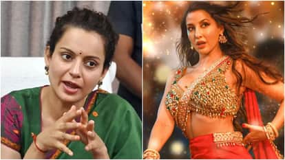 Kangana Ranaut Slams Nora Fatehi Song Sarke Chunar Teri Sarke Says Bollywood Crossed All Limits Of Vulgarity