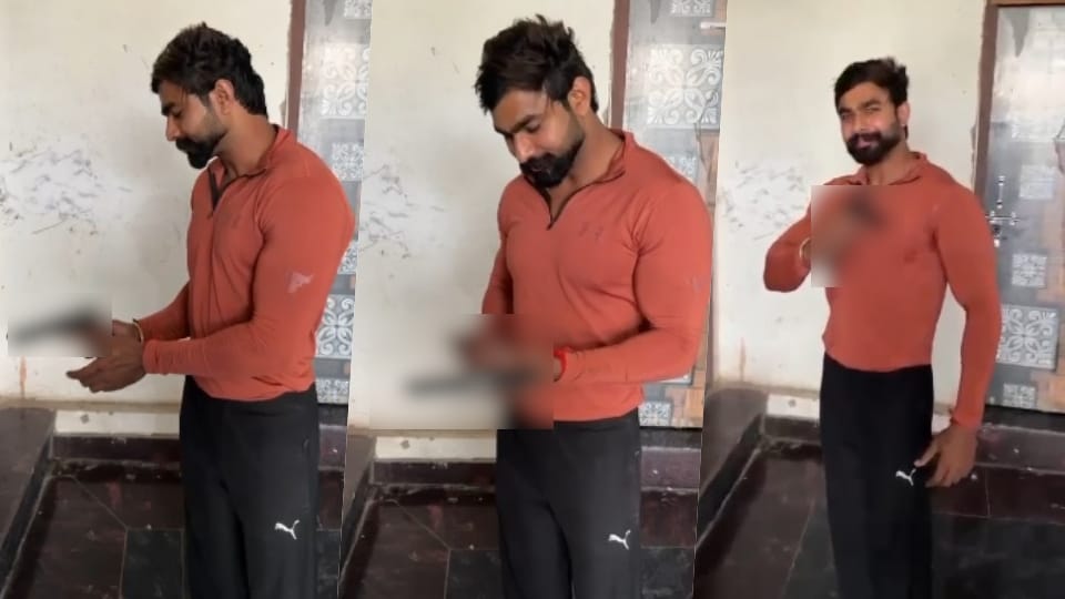 A young man shot himself while making a reel on social media and died
