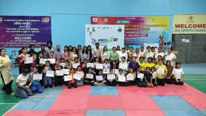 Asmita League organized in Jammu under Khelo India; over 100 participants took part.