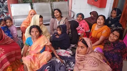 The body of a young man was found in Maharajganj, where he had left his home with four people in the evening.