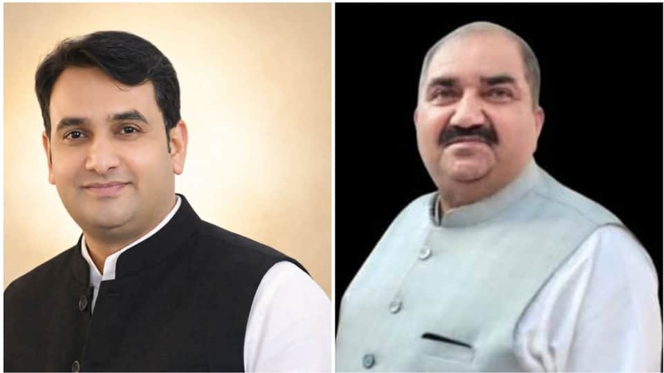 मृतक ओमबीर (दाएं )और घायल ऋषि (बाएं)