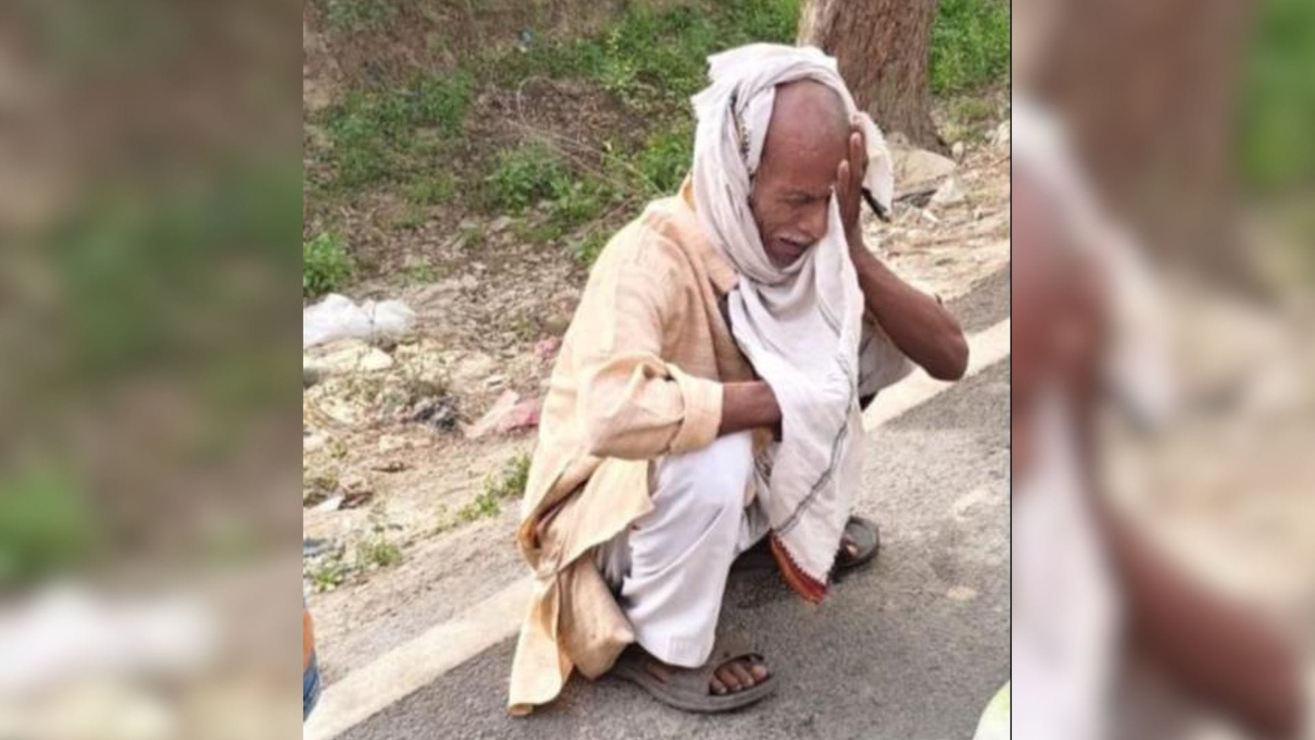 Wife and Son Burned Alive Police Searched for Father in Ashes in ballia