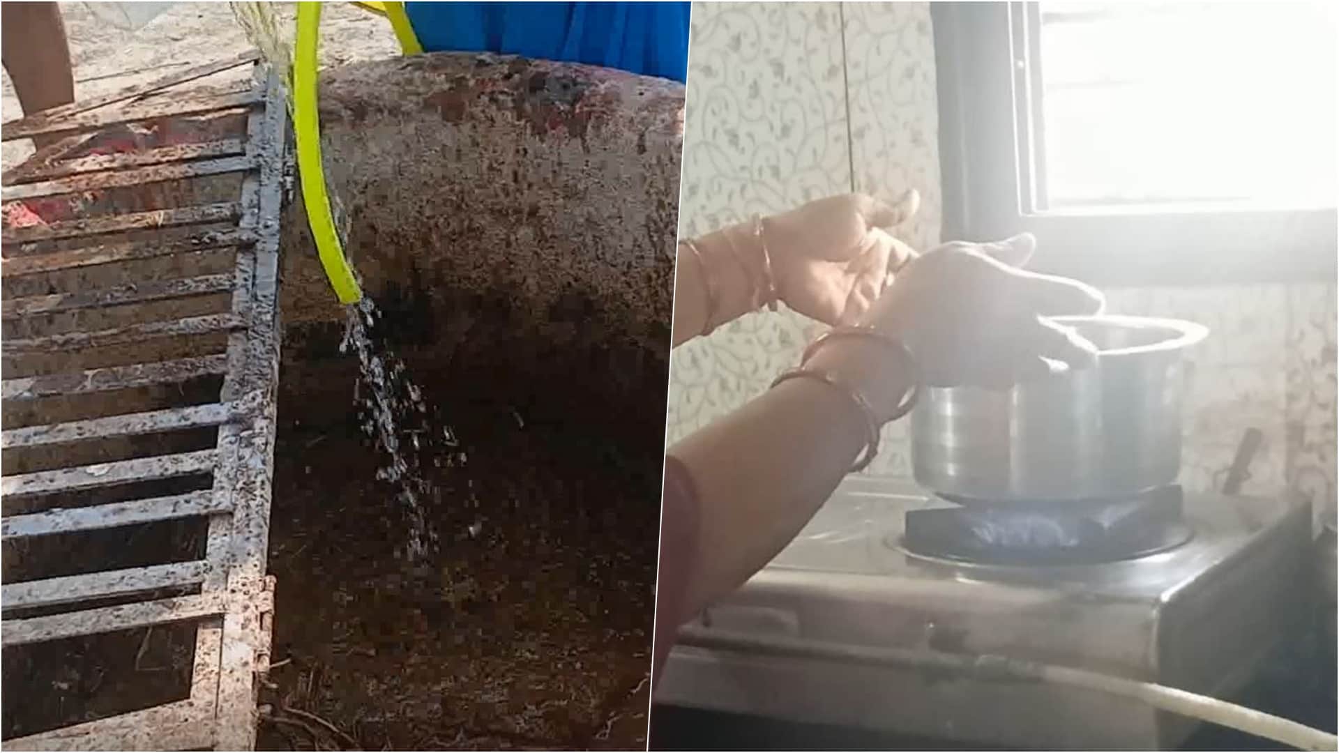 सिलिंडर कि किल्लत से दूर यह गांव, जहां बायोगैस पर बन रहा खाना