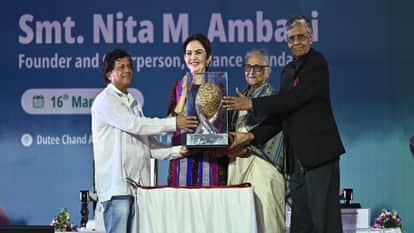 Nita Ambani Honoured with KISS Humanitarian Award 2025 for Transformative Social Work
