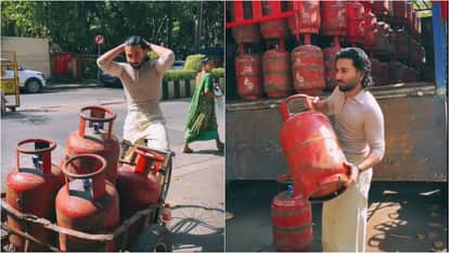 Orhan Awatramani Aka Orry flaunts gas cylinder charms amid LPG Crisis shares Funny Video with boney kapoor