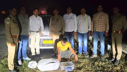 Heroin Worth ₹1.24 Crore Seized on Yamuna Expressway and One Accused Arrested in mathura