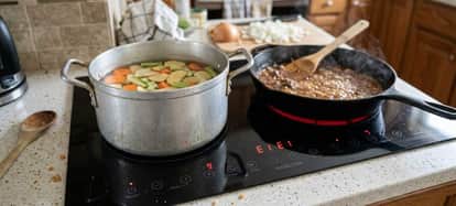 Induction Cooking : Why Aluminum Pot Won't Work and Magnet Test Solution