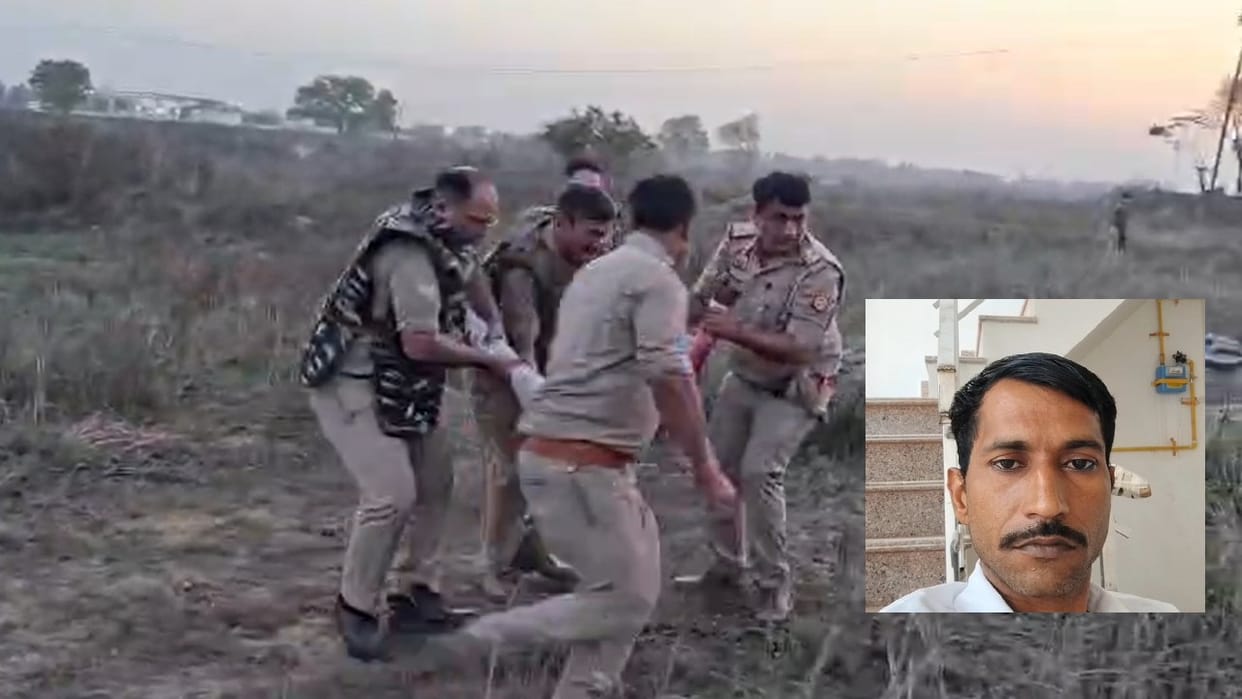 double murder accused shot dead in police encounter in Bareilly