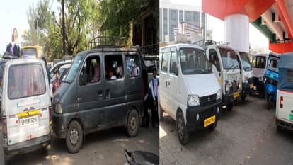 Traveling from home to school in dilapidated vehicles