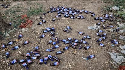 100 empty bottles of banned codeine syrup found in Sikandrarao